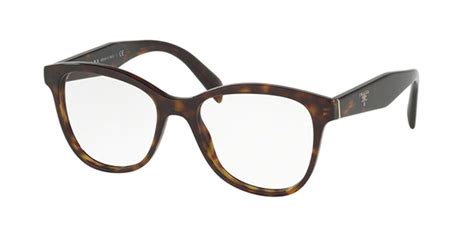 Prada PR 12TVF Asian Fit 2AU1O1 Eyeglasses in Tortoiseshell 